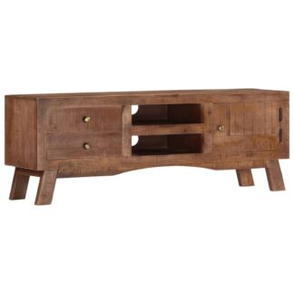 Solid Wood Farmhouse TV Stand